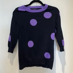 J. Crew merino wool tippi sweater, 3/4 sleeve, Size S